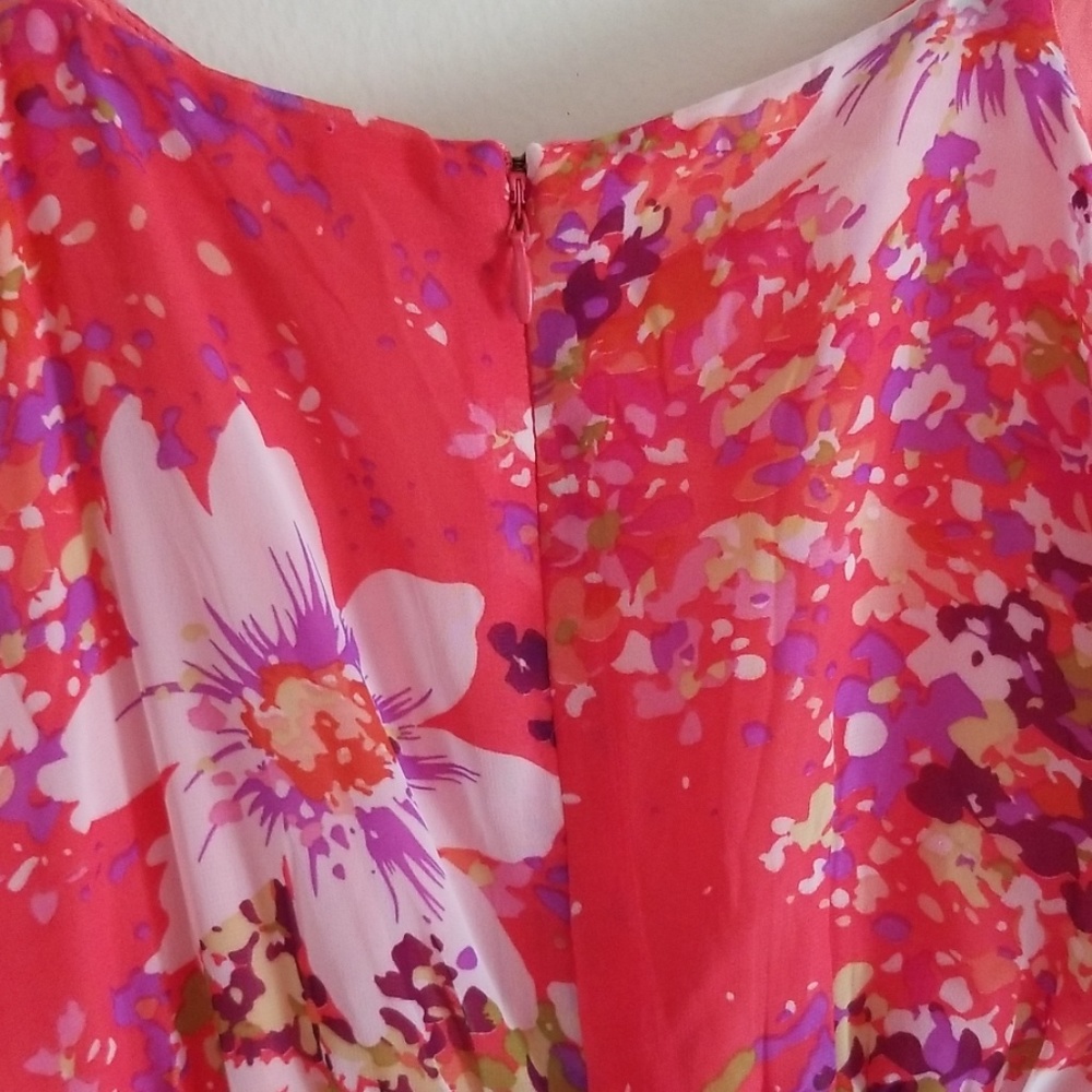 Lucca Couture Urban Outfitter Chiffon Floral Dress - Picture 4 of 8